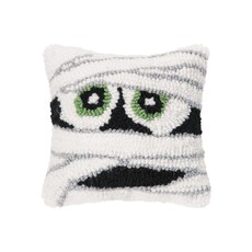 C+F Home HLWN25 Halloween Mummy Face Throw Pillow