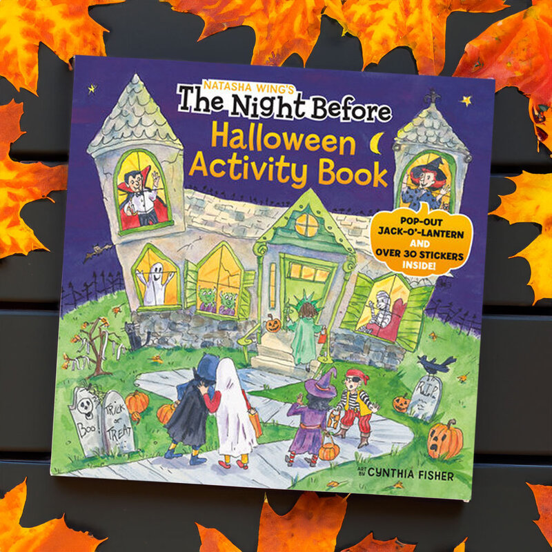 Penguin Random House The Night Before Halloween Activity Book