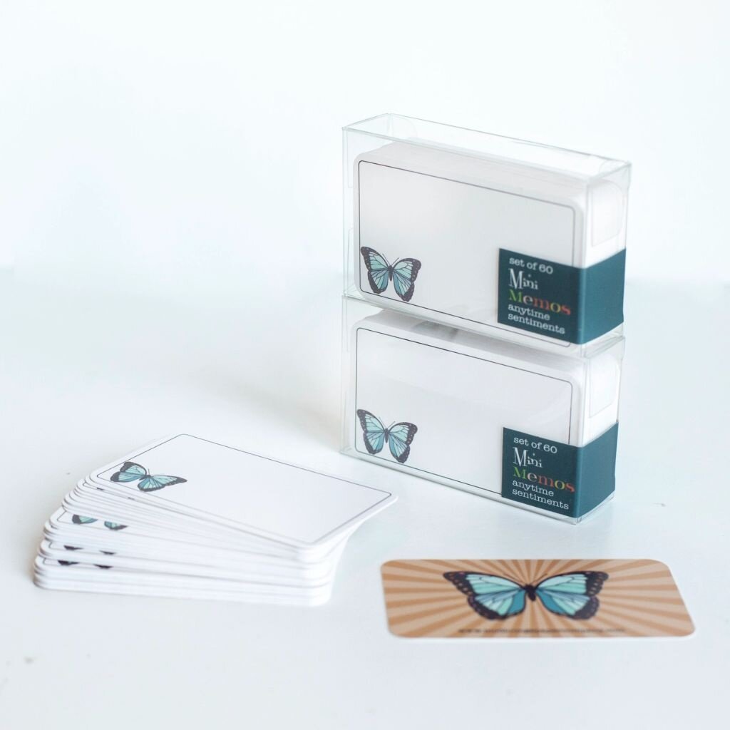 Mod Lounge Paper Co. Butterfly Mini Memos