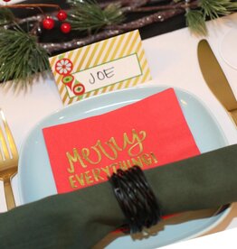 Mod Lounge Paper Co. Retro Ornament Placecards