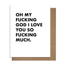 Pretty Alright Goods OMFG Love Card