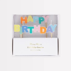 MeriMeri Boxed Happy Birthday Candles