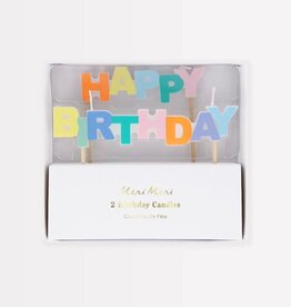 MeriMeri Boxed Happy Birthday Candles