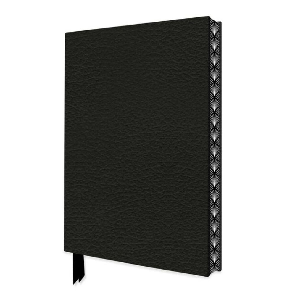 Simon & Schuster Ebony Black Artisan Pocket Journal