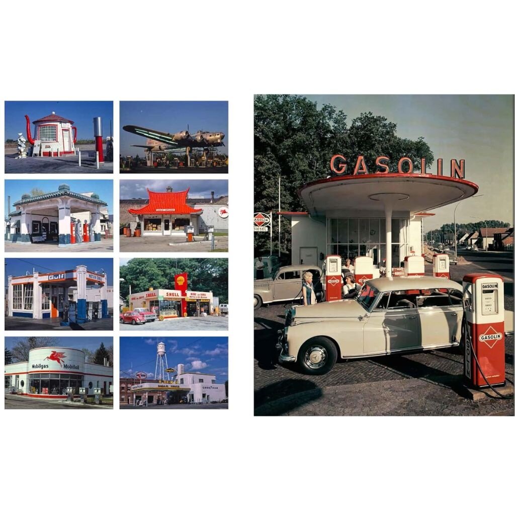 Simon & Schuster Gas Stations An Ilustrated History
