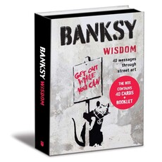 Simon & Schuster Banksy Wisdom Flashcards