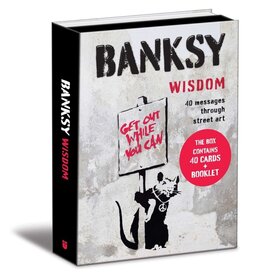 Simon & Schuster Banksy Wisdom Flashcards