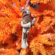 Silk Road Bizaar Cowardly Lion Felt Ornament