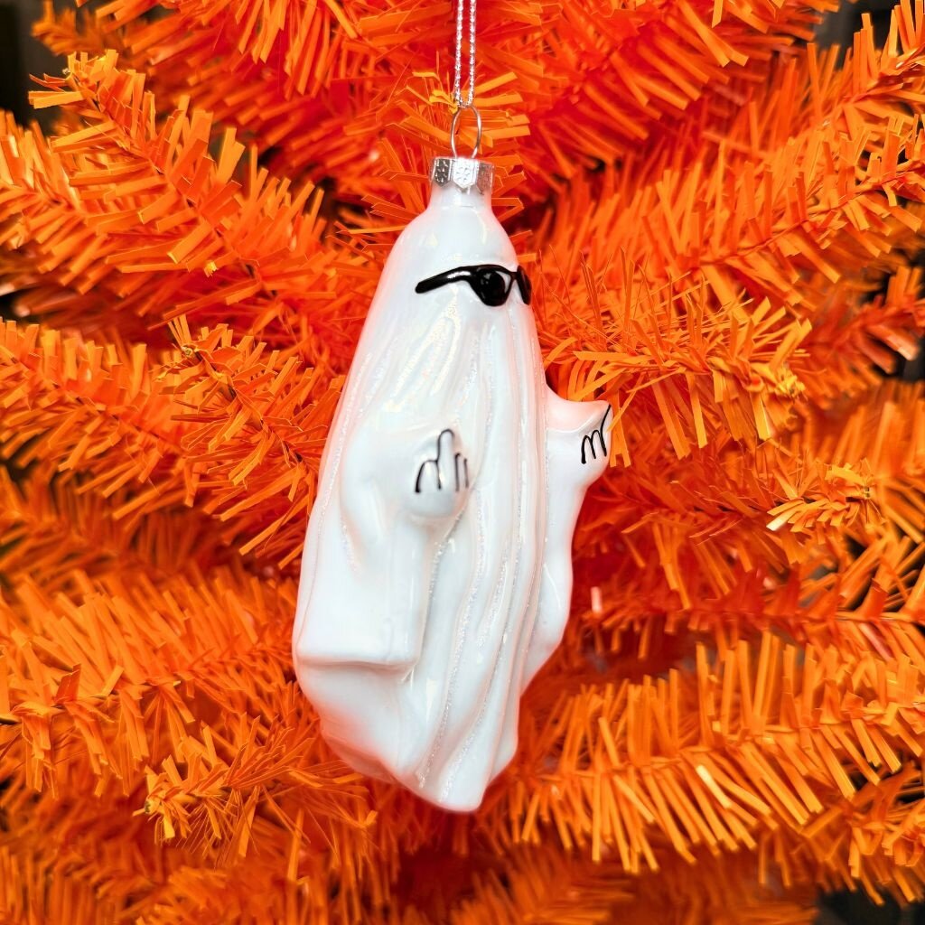 Cody Foster HLWN Naughty Ghost Ornament