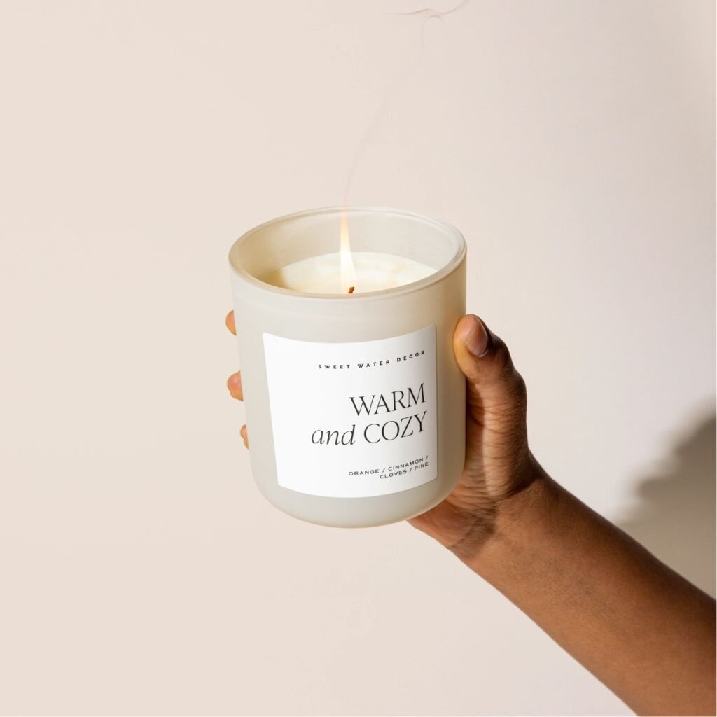 Sweet Water Decor 15oz Warm And Cozy Soy Candle