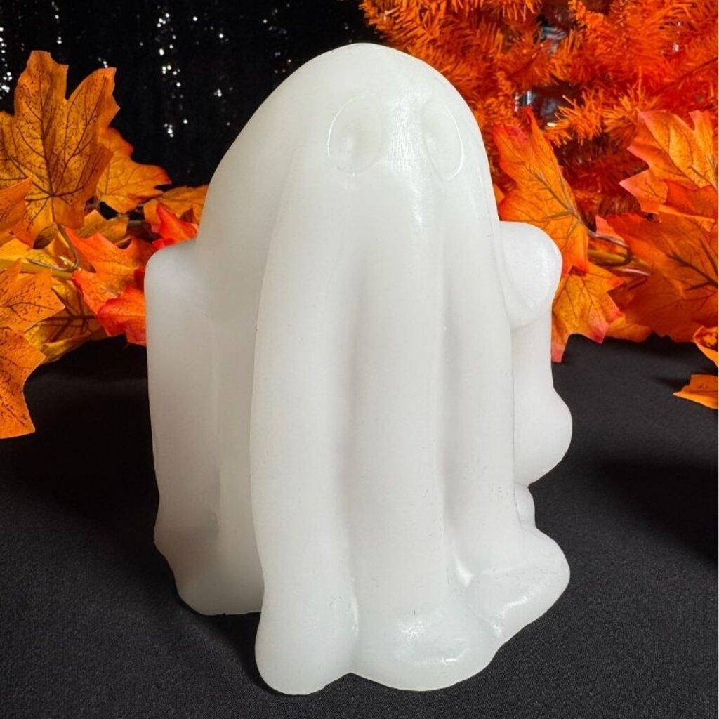 180 Degrees HLWN25 Lighted Ghost Candle