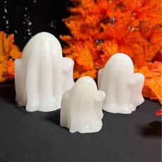 180 Degrees HLWN25 Lighted Ghost Candle