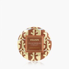 Voluspa Gingerbread Chalet Mini Tin Candle