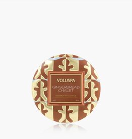 Voluspa Gingerbread Chalet Mini Tin Candle