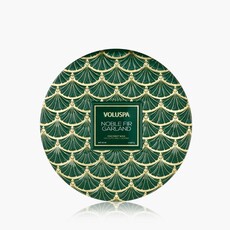 Voluspa Noble Fir Garland 3 Wick Tin Candle