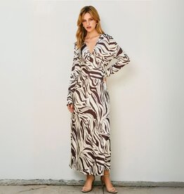 Dress Forum Fauna Deep V-Neck Maxi Dress