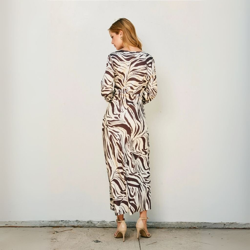 Dress Forum Fauna Deep V-Neck Maxi Dress