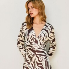 Dress Forum Fauna Deep V-Neck Maxi Dress