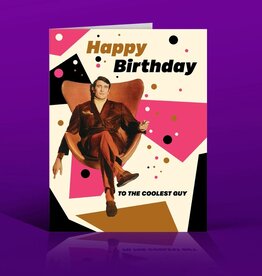 Offensive & Delightful BD05 Cool Man Birthday Card for Men