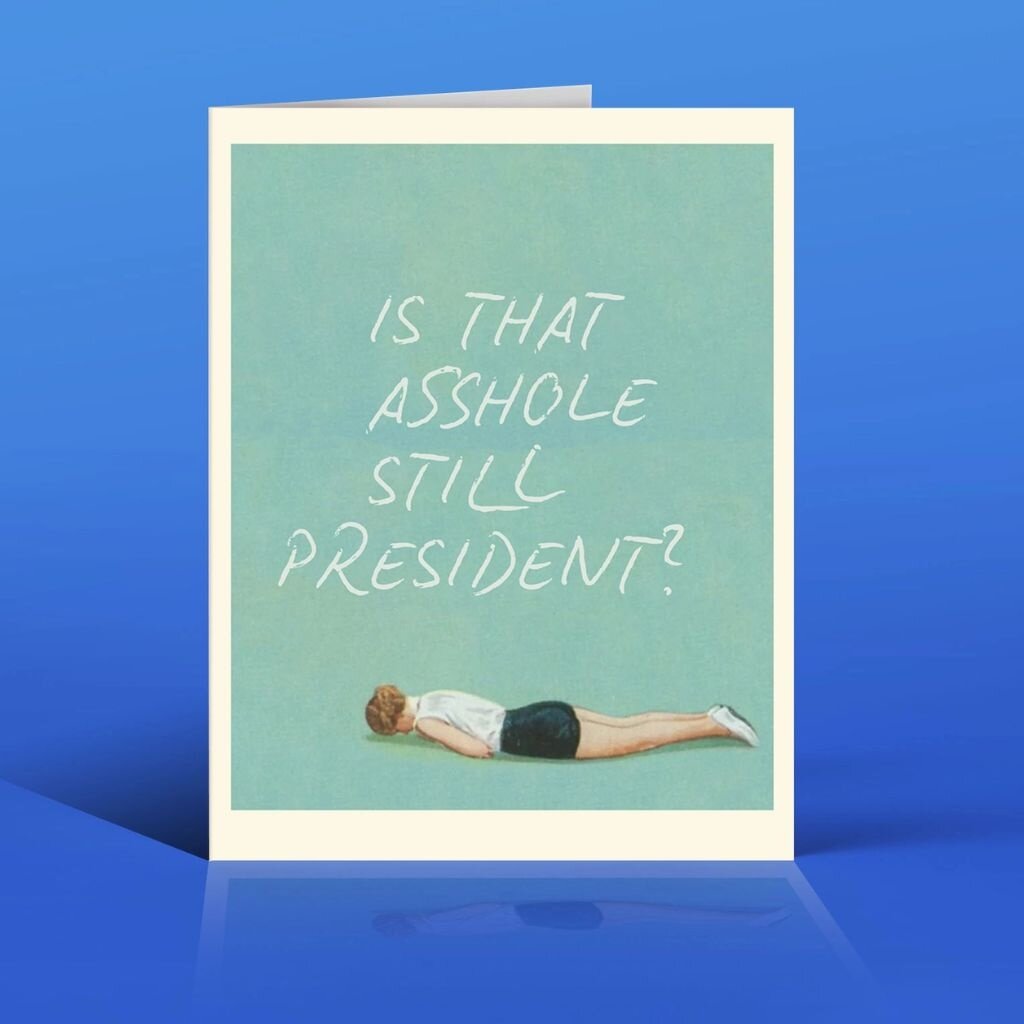 Offensive & Delightful PL16 Still President? Card