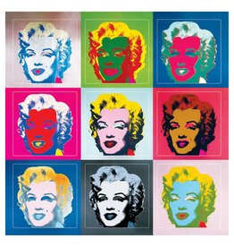Apply Stickers Sheet of 9 Stickers Marilyn Monroe By Andy Warhol