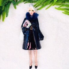 Cody Foster Miranda Priestly Glass Ornament