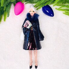 Cody Foster Miranda Priestly Glass Ornament