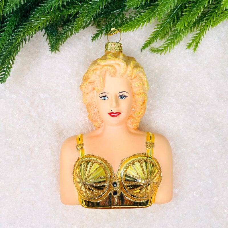 Cody Foster Madonna Blonde Ambition Ornament