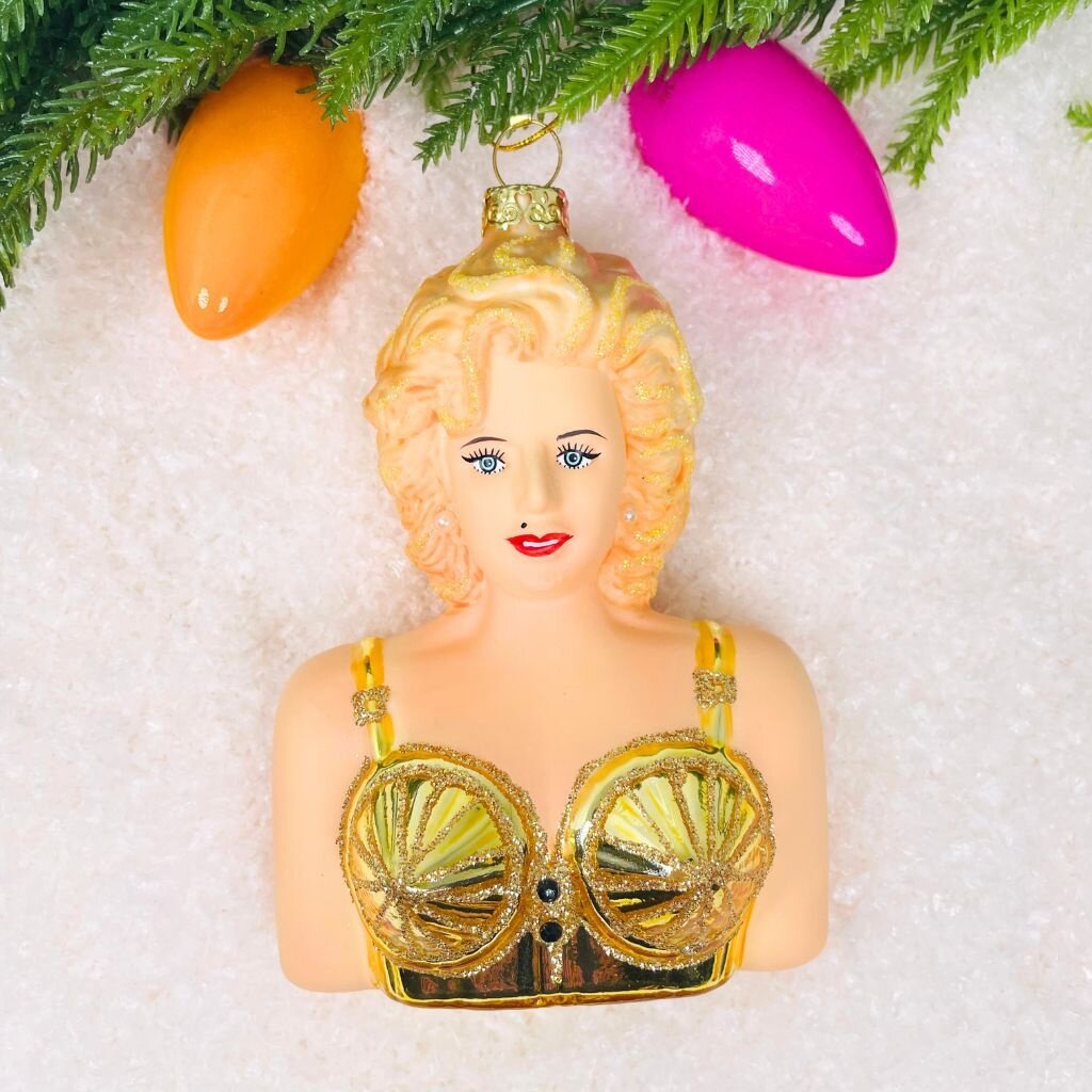 Cody Foster Madonna Blonde Ambition Ornament
