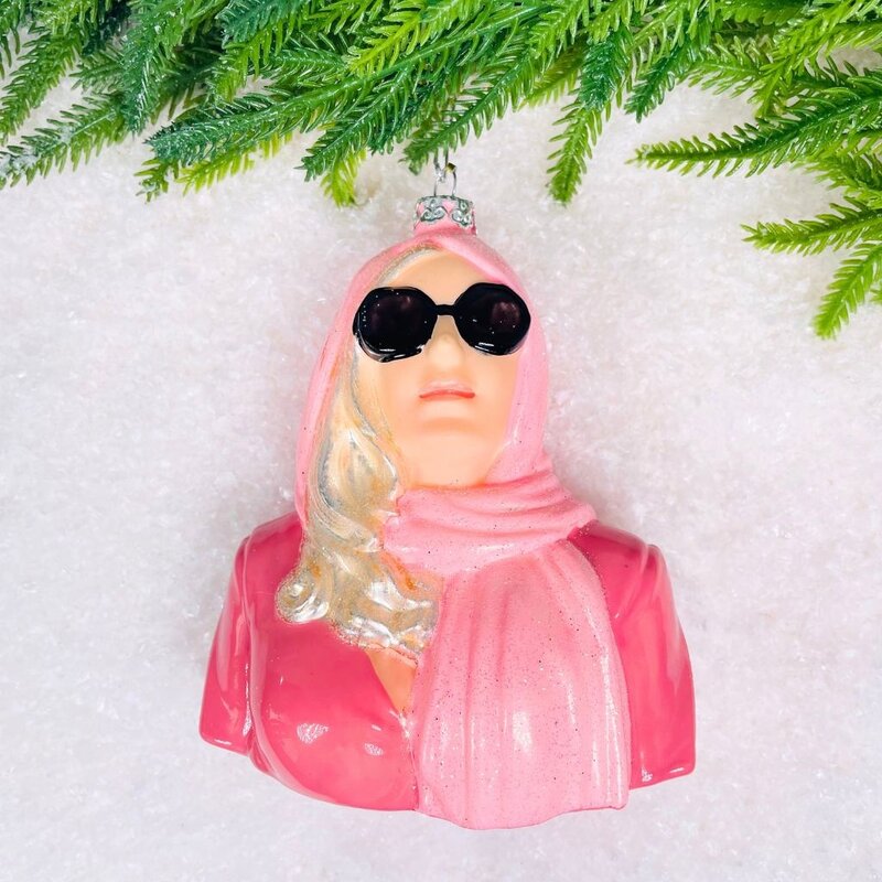 Cody Foster Tanya White Lotus Ornament