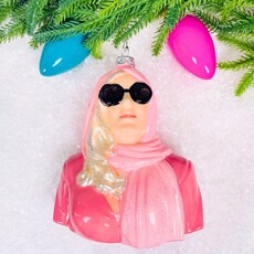 Cody Foster Tanya White Lotus Ornament