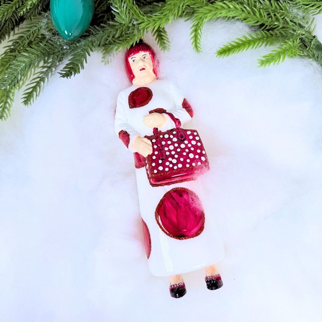 Cody Foster Yayoi Kusama Ornament