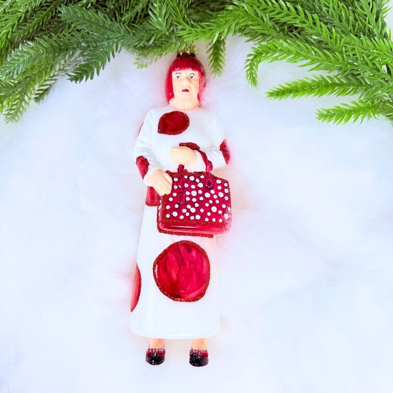 Cody Foster Yayoi Kusama Ornament