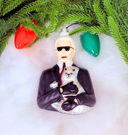 Cody Foster Karl Lagerfeld ornament