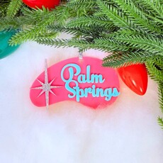 Peepa's Pink Palm Springs Ornament