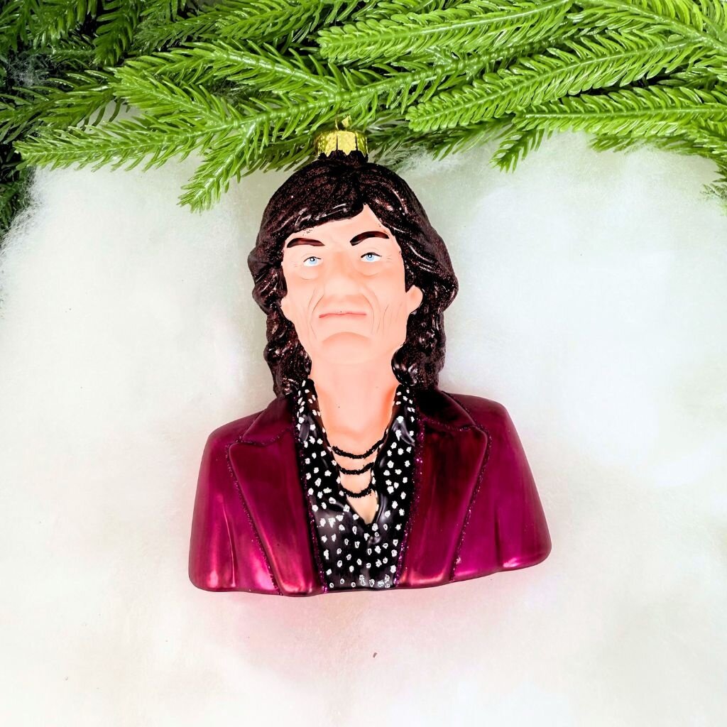 Cody Foster Mick Jagger Ornament