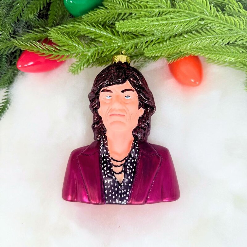 Cody Foster Mick Jagger Ornament