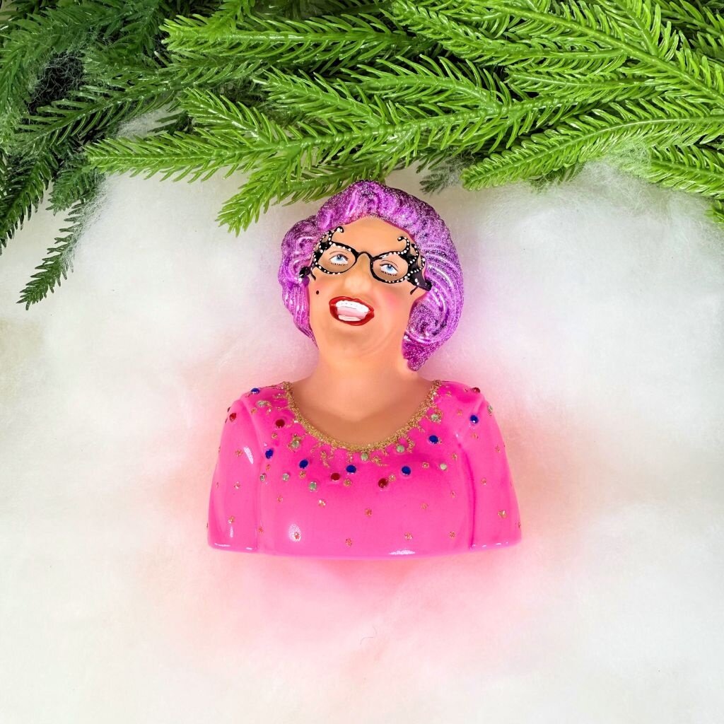 Cody Foster Dame Edna Ornment