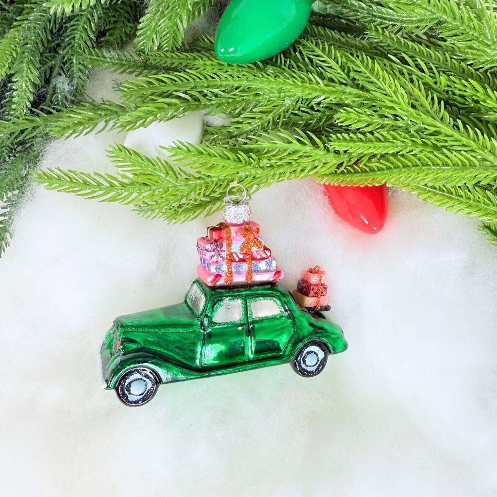 Cody Foster Christmas Delivery Car Ornament