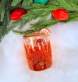 Love & Victory Old Fashioned Cocktail Holiday Ornament