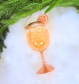 Love & Victory Spritz Cocktail Holiday Ornament