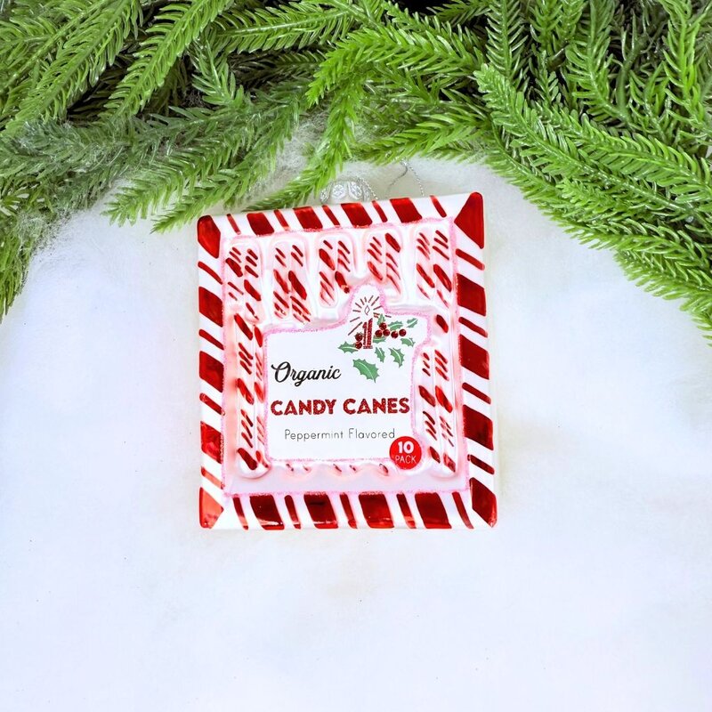 Cody Foster Organic Candy Canes Ornament