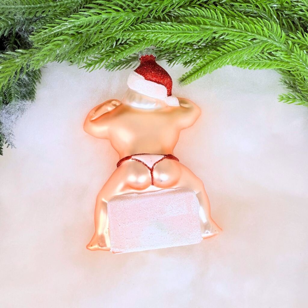 Cheeky Ornaments Peppermint Nick Ornament