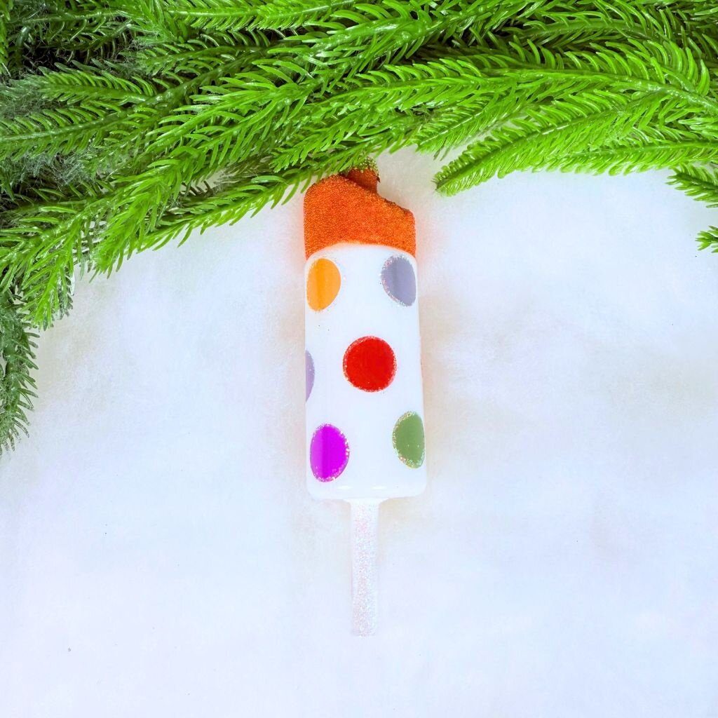 Cody Foster Orange Push-up Ornament