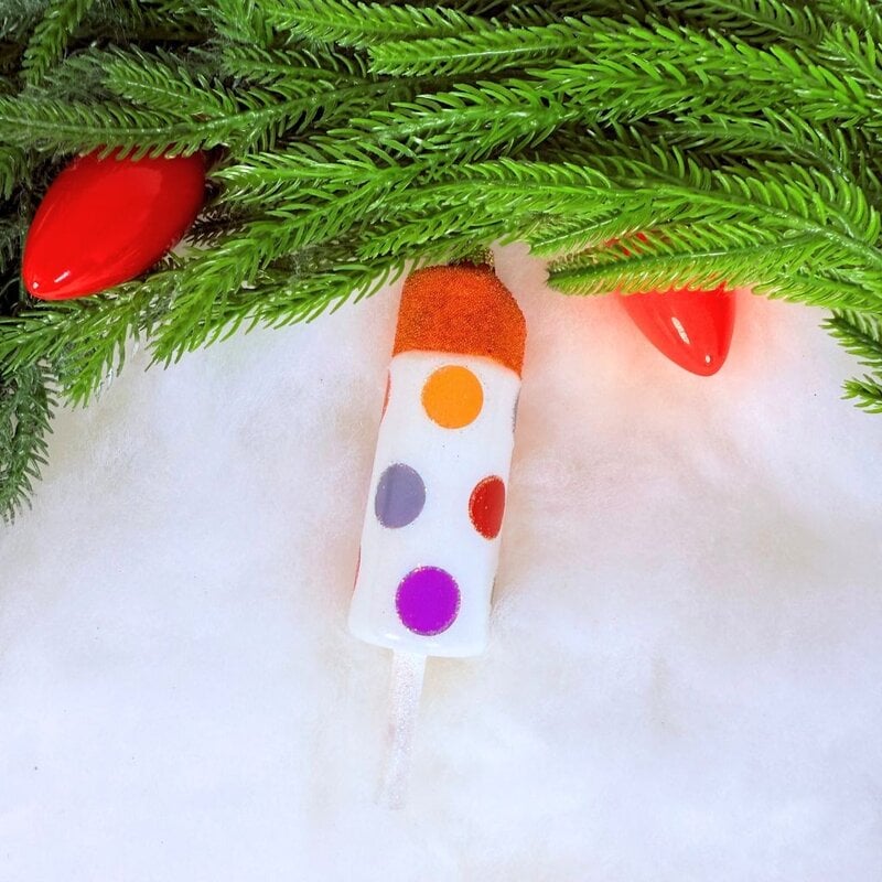 Cody Foster Orange Push-up Ornament