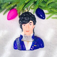 Cody Foster Prince Glass Ornament
