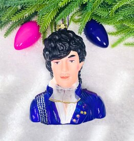 Cody Foster Prince Glass Ornament