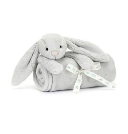 Jellycat Bashful Silver Bunny Blankie