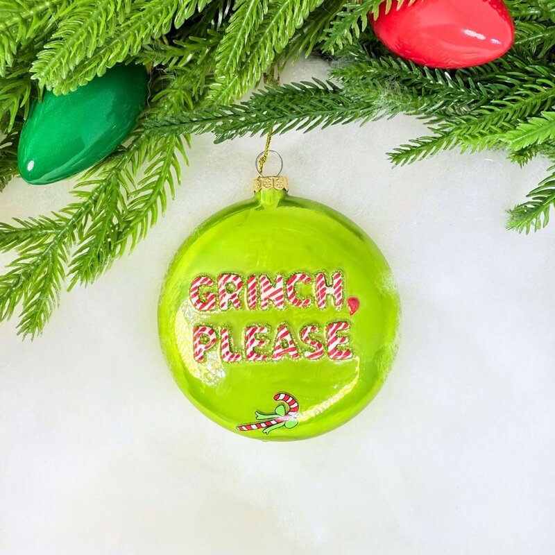 Cody Foster Grinch Please Ornament