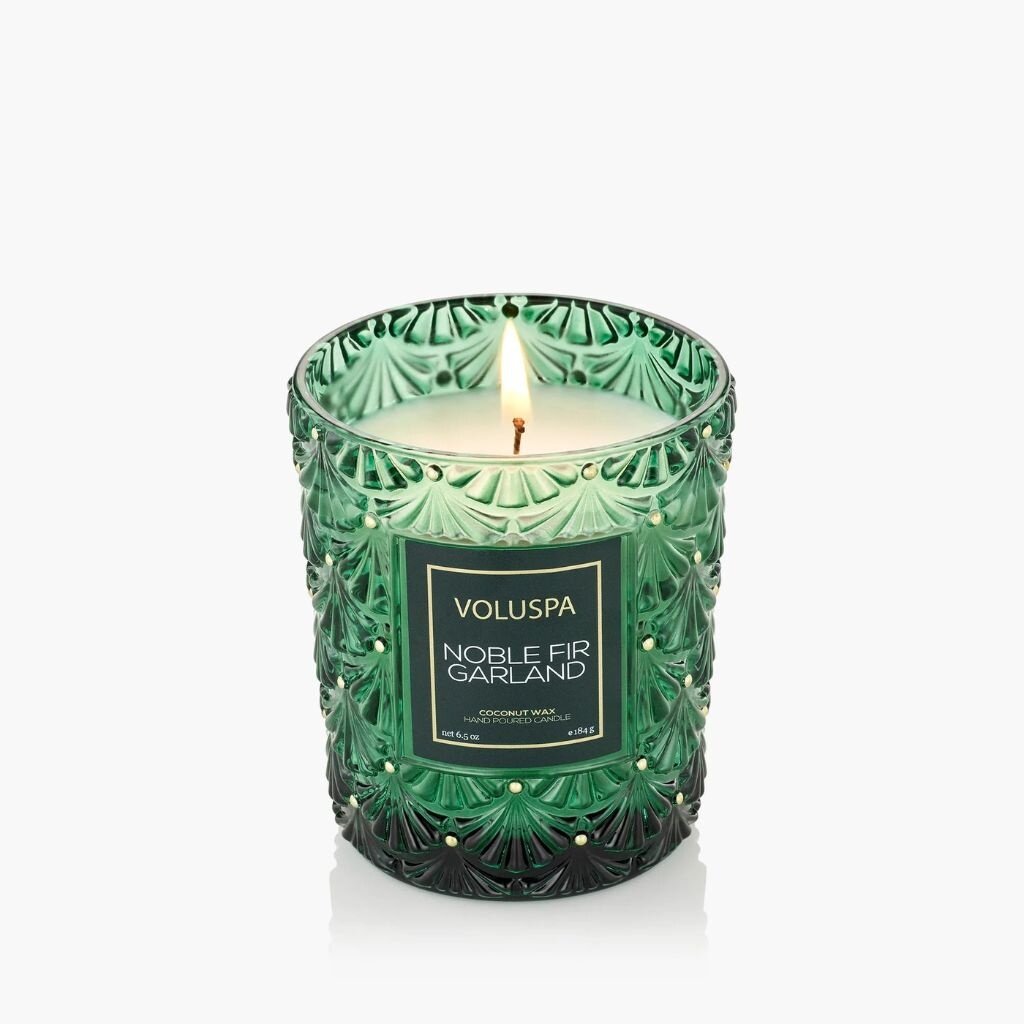 Voluspa Noble Fir Garland 6.5oz classic candle